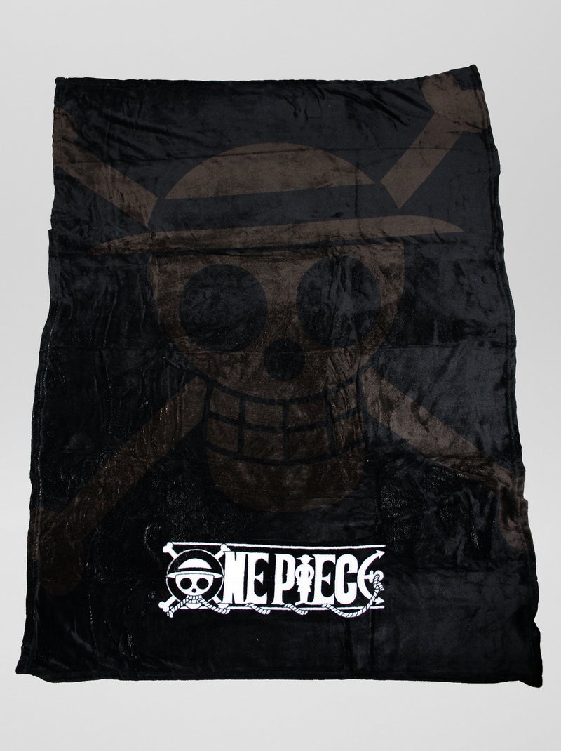 Plaid 'One Piece' ZWART - Kiabi