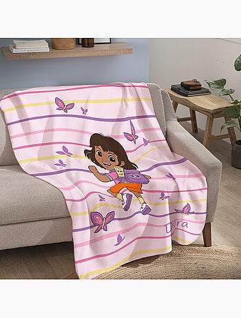 Plaid polaire imprimé, dora aile
