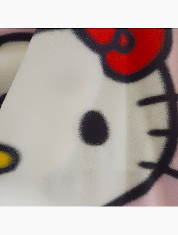 Plaid polaire imprimé, hello kitty reunion