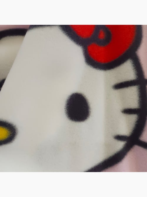 Plaid polaire imprimé, hello kitty reunion - Kiabi