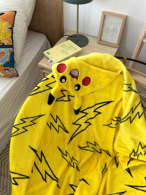Plaid polaire imprimé toucher doux, pokemon eclair - Kiabi Plaid polaire imprimé toucher doux, pokemon eclair - Kiabi