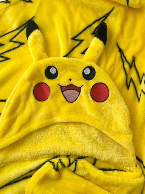 Plaid polaire imprimé toucher doux, pokemon eclair - Kiabi Plaid polaire imprimé toucher doux, pokemon eclair - Kiabi