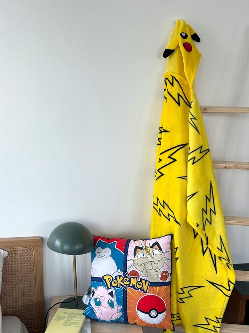 Plaid polaire imprimé toucher doux, pokemon eclair - Kiabi Plaid polaire imprimé toucher doux, pokemon eclair - Kiabi