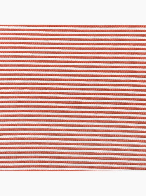 Plaid rayé à pompons - Kiabi