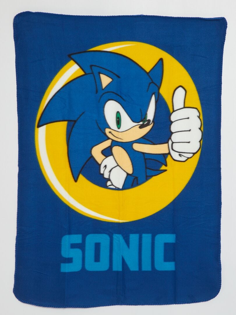Plaid 'Sonic' blauw - Kiabi