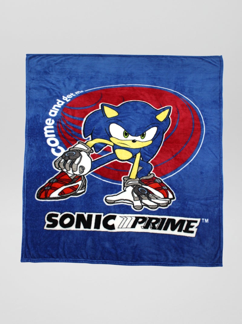 Plaid 'Sonic' Bleu - Kiabi