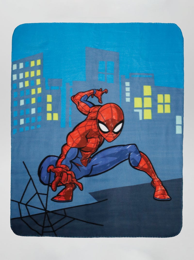 Plaid 'Spider-Man' 'Marvel' bleu - Kiabi