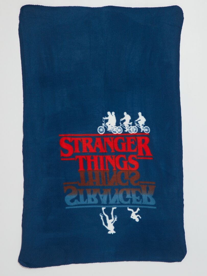 Plaid Polaire Stranger Things – Disney ? – Neuf Sous Emballage