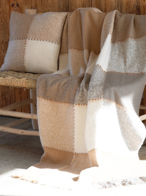 Plaid van mohair - Kiabi Plaid van mohair - Kiabi