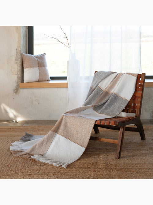 Plaid van mohair - Kiabi Plaid van mohair - Kiabi