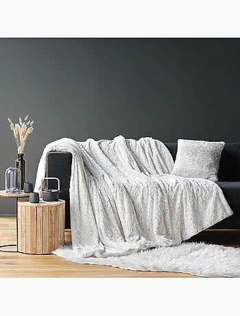 Plaid van polyester alaska douceur d'intérieur