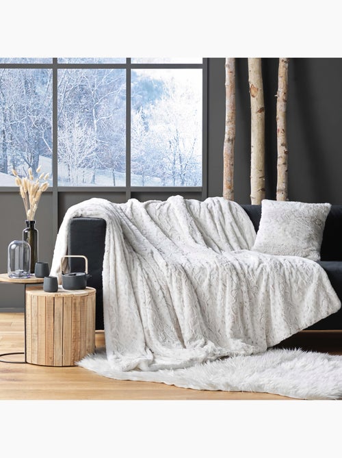 Plaid van Polyester ALASKA Douceur d'Intérieur - Kiabi