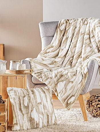 Plaid van polyester cheyenne douceur d'intérieur