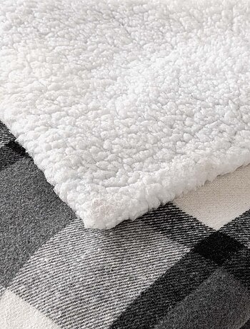 Plaid van polyester ecossais douceur d'intérieur