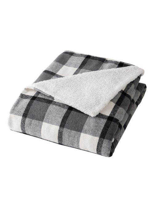 Plaid van Polyester ECOSSAIS Douceur d'Intérieur - Kiabi