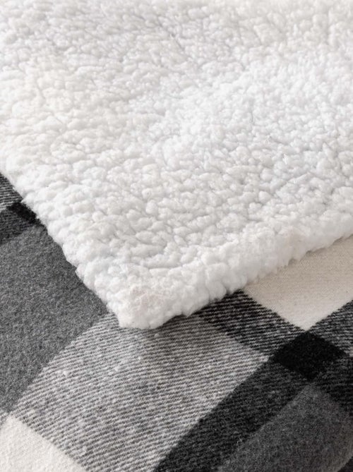 Plaid van Polyester ECOSSAIS Douceur d'Intérieur - Kiabi