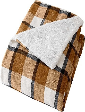 Plaid van polyester ecossais douceur d'intérieur