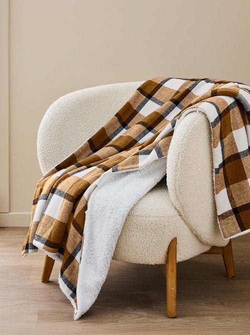Plaid van Polyester ECOSSAIS Douceur d'Intérieur - Kiabi