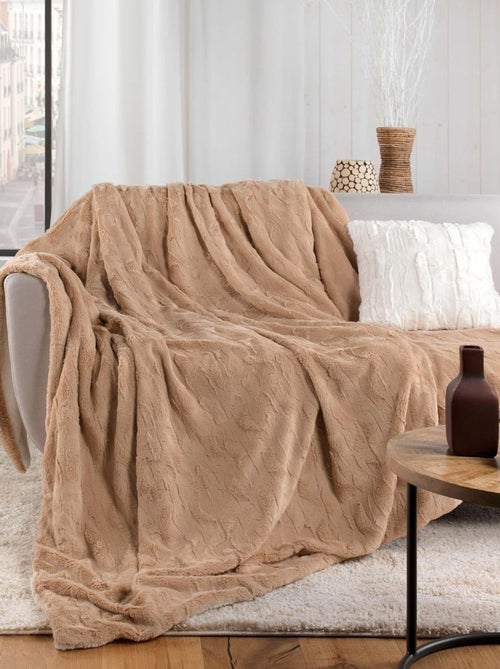 Plaid van Polyester FOXY Douceur d'Intérieur - Kiabi Plaid van Polyester FOXY Douceur d'Intérieur - Kiabi