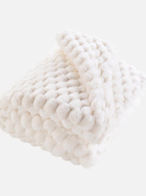 Plaid van Polyester FROSTY Douceur d'Intérieur - Kiabi