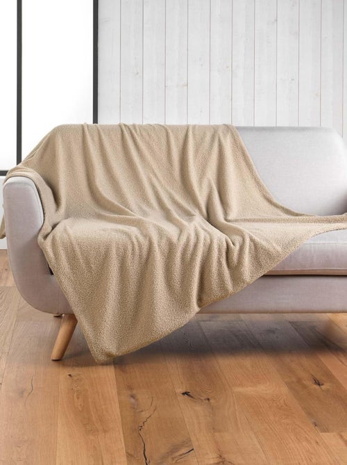 Plaid van Polyester WOOLY Douceur d'Intérieur - Kiabi Plaid van Polyester WOOLY Douceur d'Intérieur - Kiabi