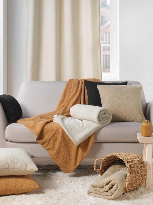 Plaid van Polyester WOOLY Douceur d'Intérieur - Kiabi Plaid van Polyester WOOLY Douceur d'Intérieur - Kiabi