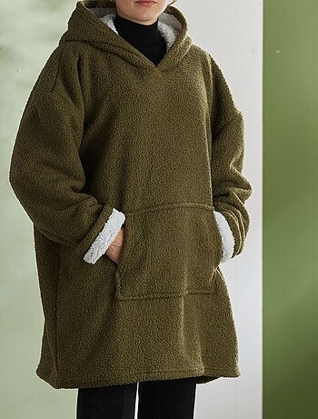 Plaid/poncho