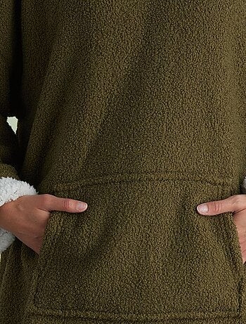 Plaid/poncho