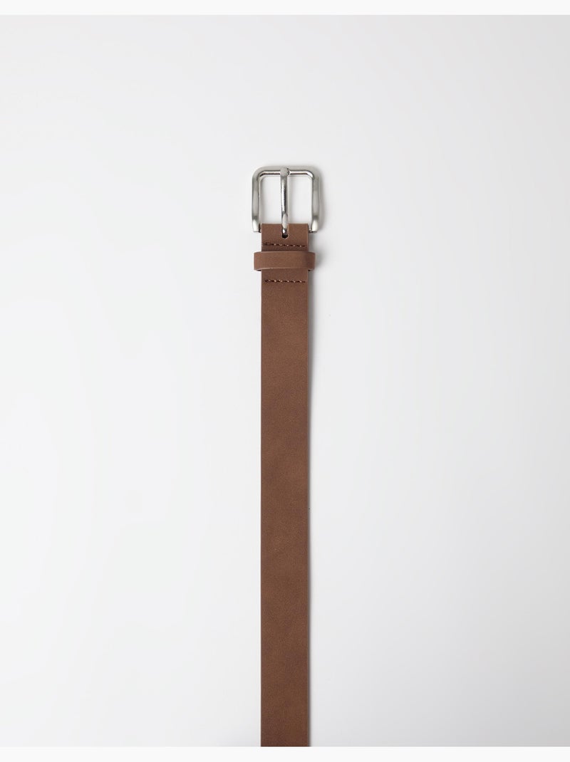 Plain belt, mo fashion Bruin - Kiabi