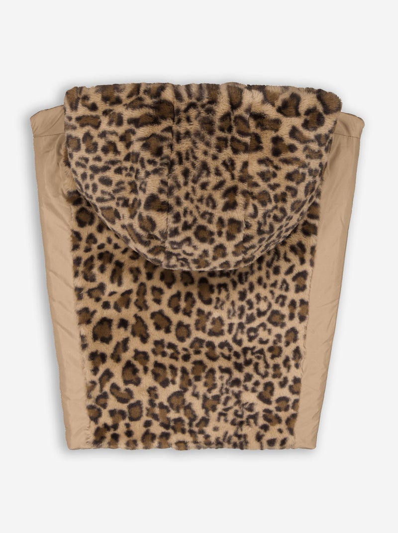 Plastron met capuchon Biege - Kiabi
