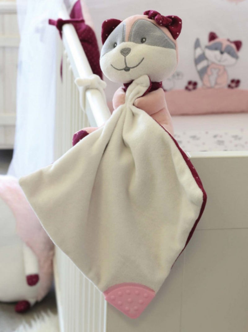 Plat knuffeldoekje Roze - Kiabi