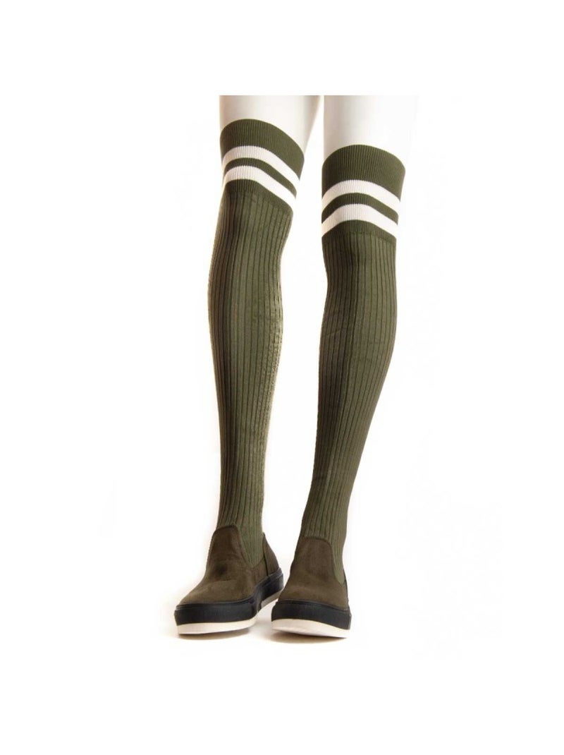 Platform Laars Synthetisch Materiaal Montevita Groen - Kiabi