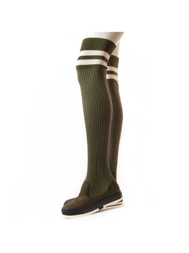 Platform Laars Synthetisch Materiaal Montevita Groen - Kiabi