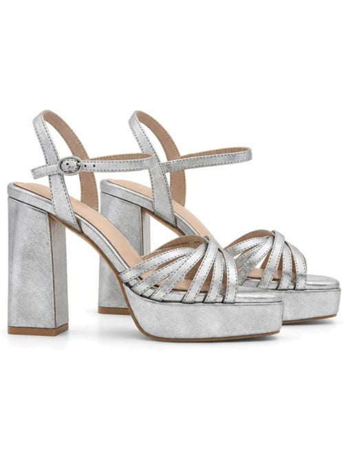 Platformsandalen materiale sintetico montevita - Kiabi