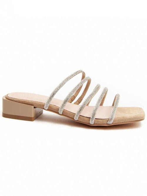 Platte Sandaal Synthetisch Materiaal Montevita - Kiabi Platte Sandaal Synthetisch Materiaal Montevita - Kiabi