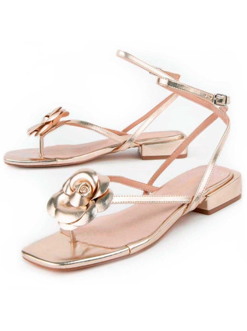 Platte Sandaal Synthetisch Materiaal Montevita - Kiabi Platte Sandaal Synthetisch Materiaal Montevita - Kiabi
