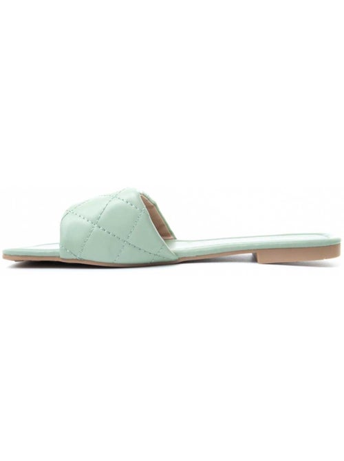 Platte Sandaal Synthetisch Materiaal Montevita - Kiabi Platte Sandaal Synthetisch Materiaal Montevita - Kiabi