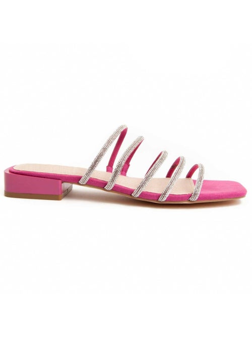 Platte Sandaal Synthetisch Materiaal Montevita - Kiabi Platte Sandaal Synthetisch Materiaal Montevita - Kiabi
