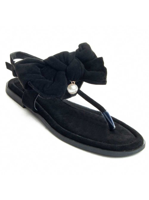 Platte Sandaal Synthetisch Materiaal Montevita - Kiabi Platte Sandaal Synthetisch Materiaal Montevita - Kiabi