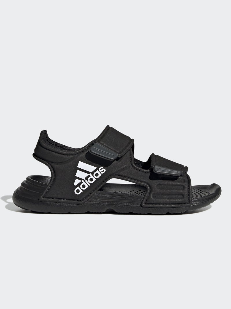 Platte sandalen 'adidas' ZWART - Kiabi