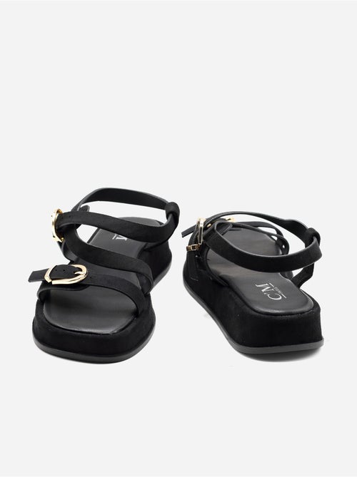 Platte sandalen kruisband - Kiabi Platte sandalen kruisband - Kiabi