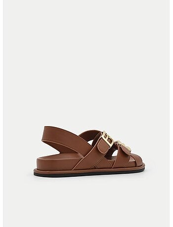 Platte Sandalen Materiale Sintetico Montevita