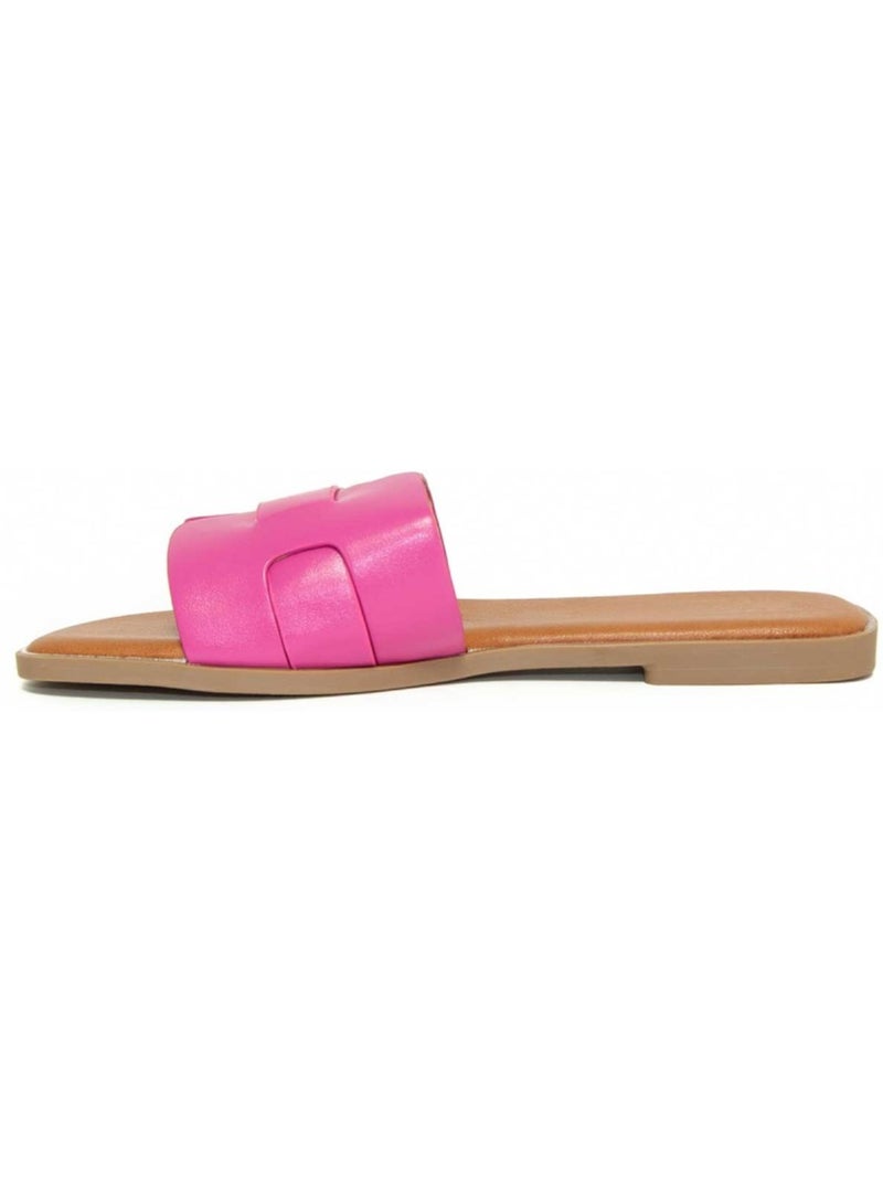 Platte Sandalen Materiale Sintetico Montevita Roze - Kiabi