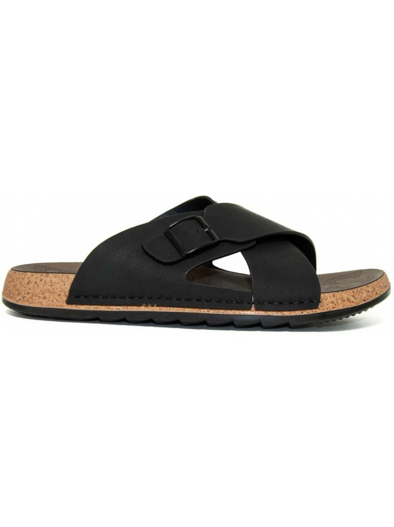Platte Sandalen Materiale Sintetico Montevita Zwart - Kiabi