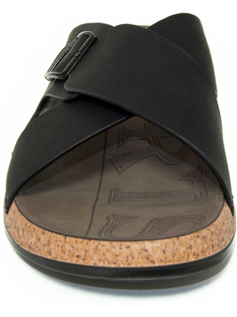 Platte Sandalen Materiale Sintetico Montevita Zwart - Kiabi