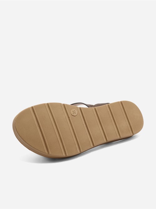 Platte sandalen met gesp - Kiabi Platte sandalen met gesp - Kiabi