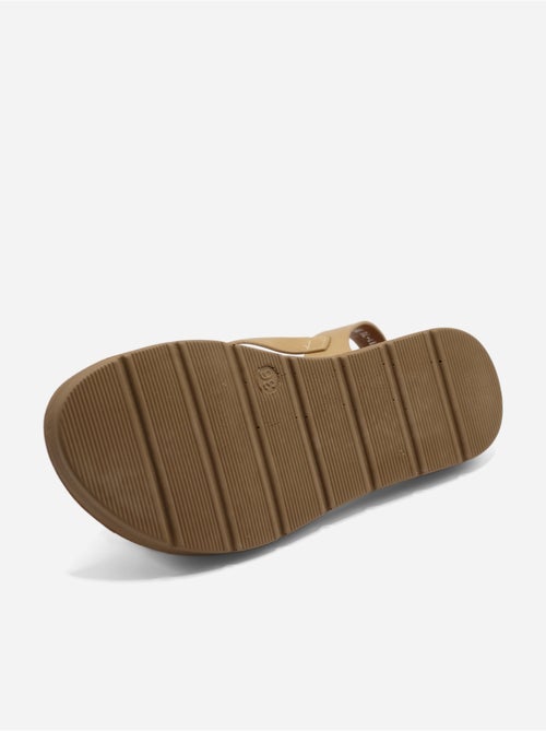 Platte sandalen met gesp - Kiabi Platte sandalen met gesp - Kiabi