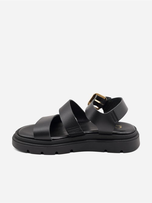 Platte sandalen met meerdere bandjes - Kiabi Platte sandalen met meerdere bandjes - Kiabi