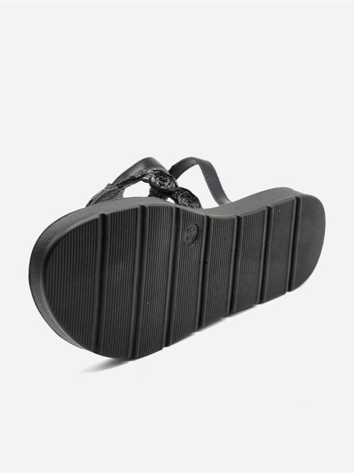 Platte sandalen met parelversieringen - Kiabi Platte sandalen met parelversieringen - Kiabi