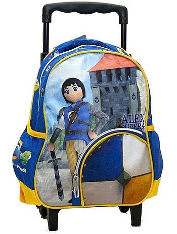 Playmobil Super 4-Rugzak op wieltjes voor kleuters met Alex-motief